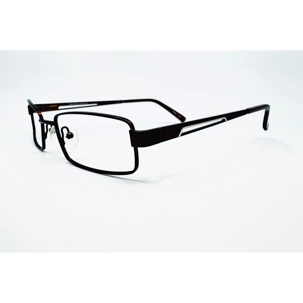 Kirkland Signature Eyeglass Frames Mens Satin Brown KS Carlisle 53-16-140